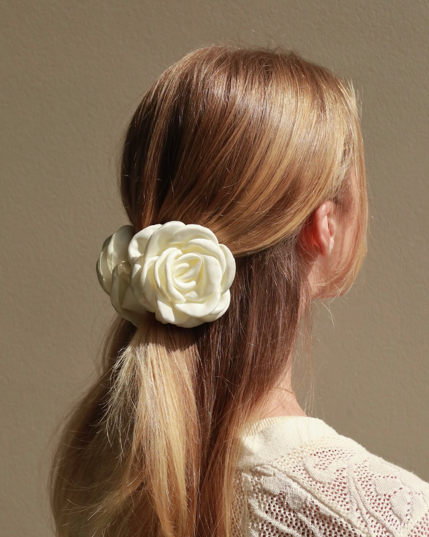 Rose Hair Claw Clip