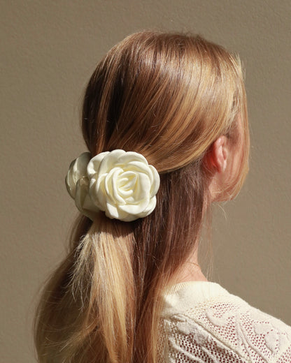 Rose Hair Claw Clip